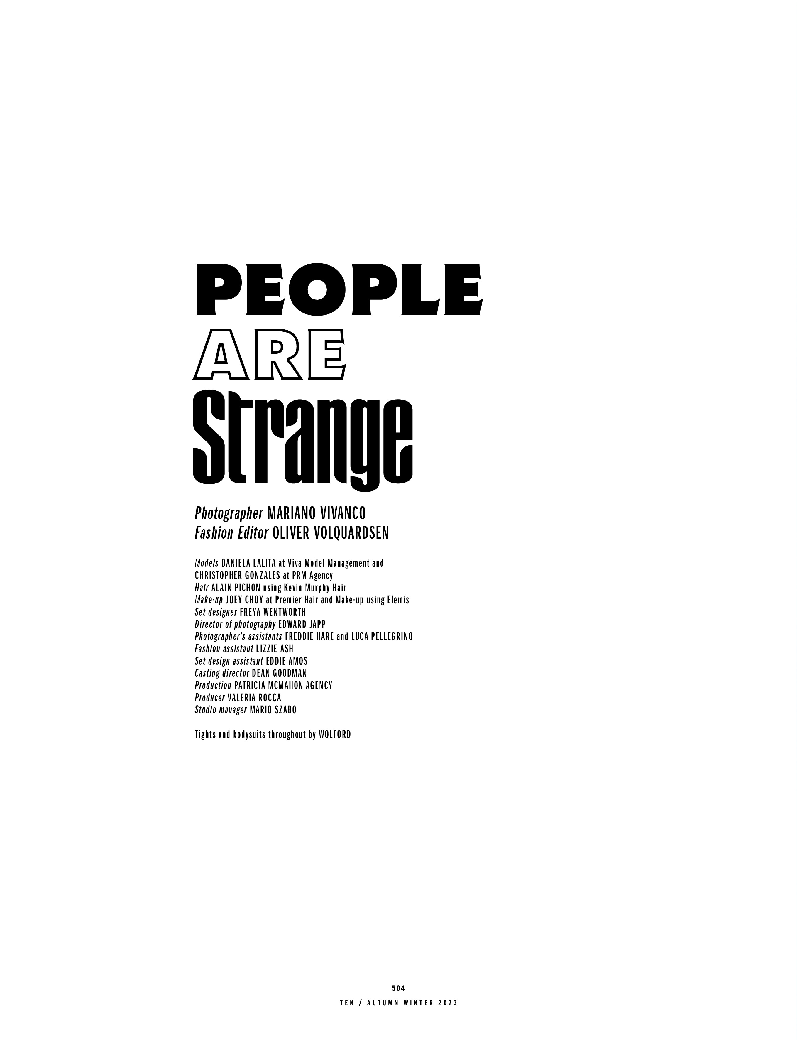 TEN FASHION ISSUE 71